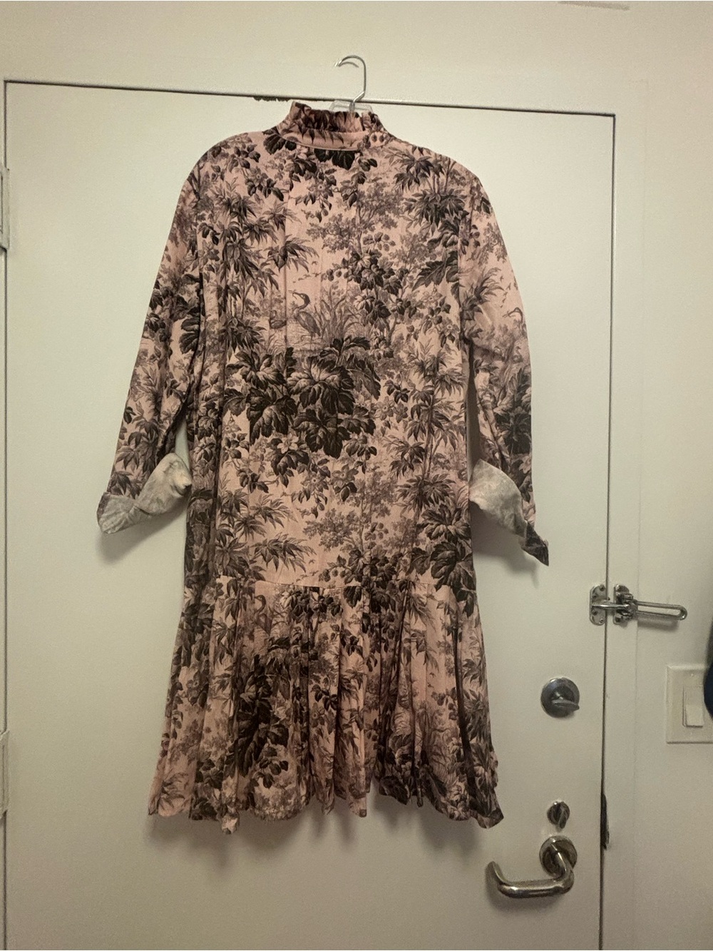Tuckernuck pink and black toile Tate dress - Picture 3 of 3